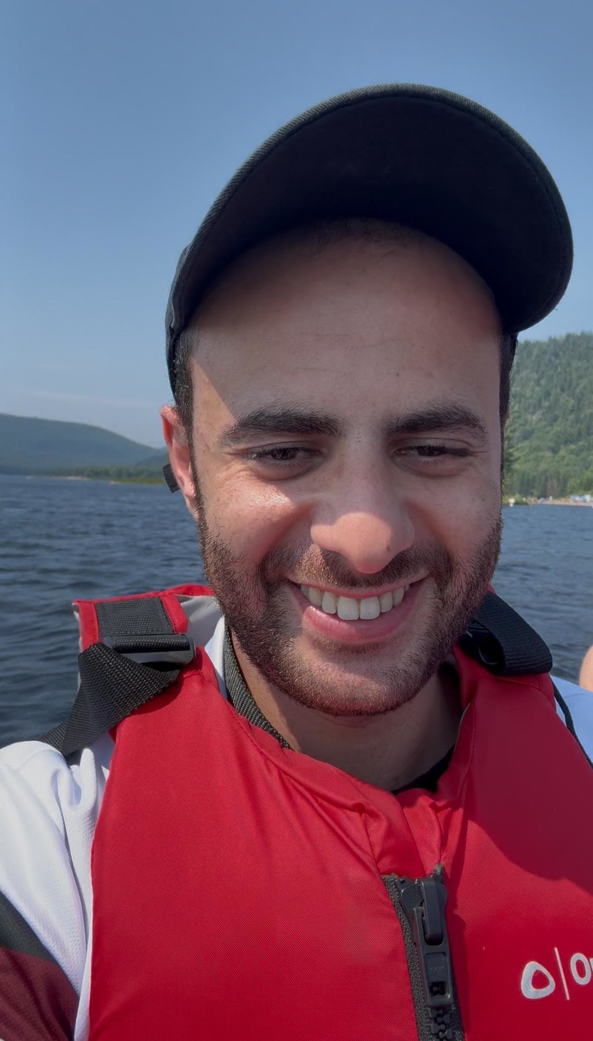 Khaled Alshobaki at Mont-Tremblant, Canada